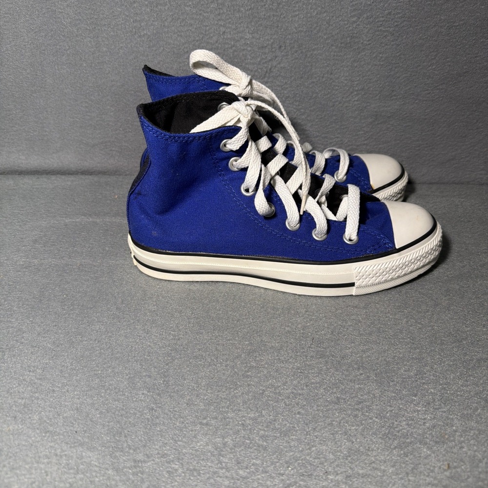 Converse Blue Chuck Taylor All Star High Top Size 3 - Picture 4 of 6